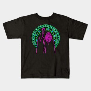 Neon Gothic style Kids T-Shirt